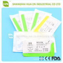 Polyglactin 910 medical sutures CE ISO made in China